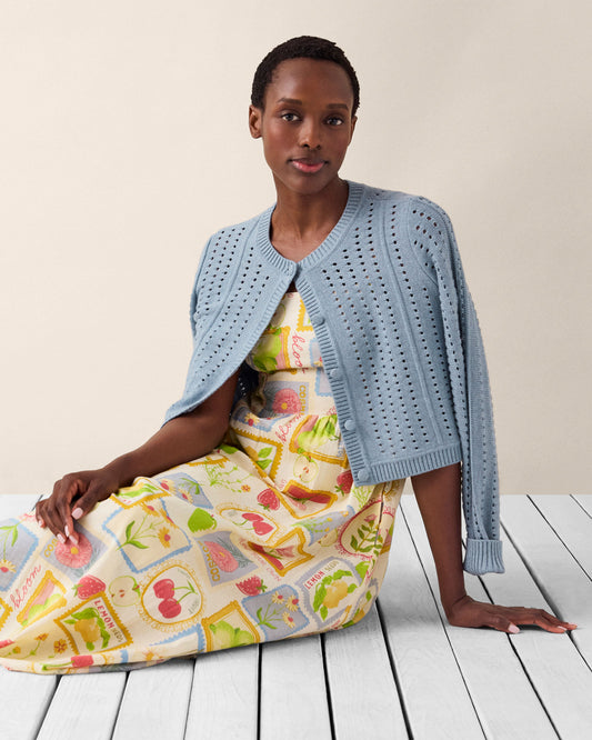 Lattice Cardigan